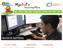 Tablet Screenshot of mychals.org